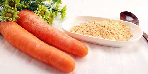 Poudre de carotte: renforce l'immunité, supplément de vitamine A